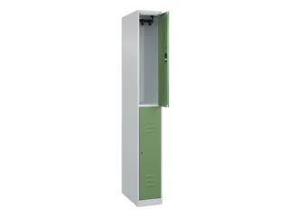 dubbeldekse locker,HxBxD 1850x250x500mm,1x2vak.,vak B 250mm - 2