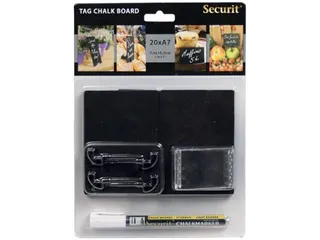Securit Krijtbordje Ft A7, Pak Met 20 Stuks - 1