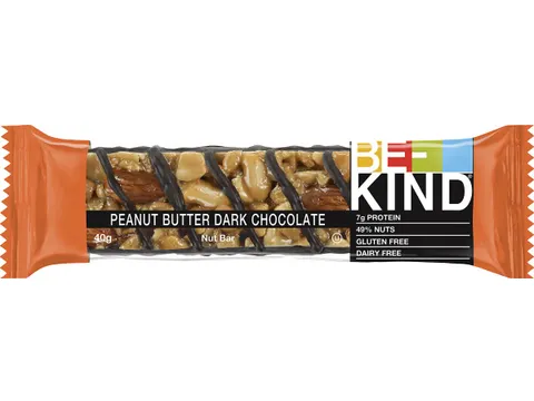 Be-Kind reep Peanut Butter Dark Chocolate 40 g 12 stuks