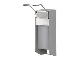 Zeep Desinfectiemiddeldispenser 500ml aluminium lange beugel - 1
