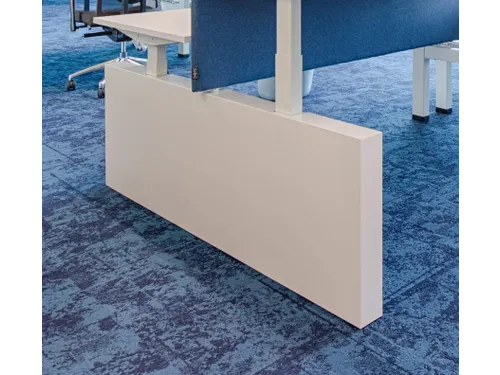 Wang voor Dextro Plus Duo bureau wit
