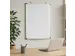 BRASQ Magnetisch Whiteboard 60x45cm Zilver met accessoire set
