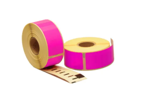 Dymo Compatible Label Roze 99010 28x89mm
