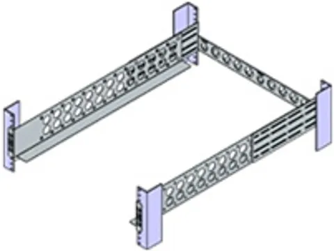 Origin Storage 2U Universal Medium Duty 4-Post Fixed Server Rails, 34