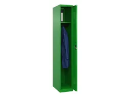 locker,HxBxD 1850x300x500mm,1vak,vak B 300mm,cil.-slot,staand op vloer