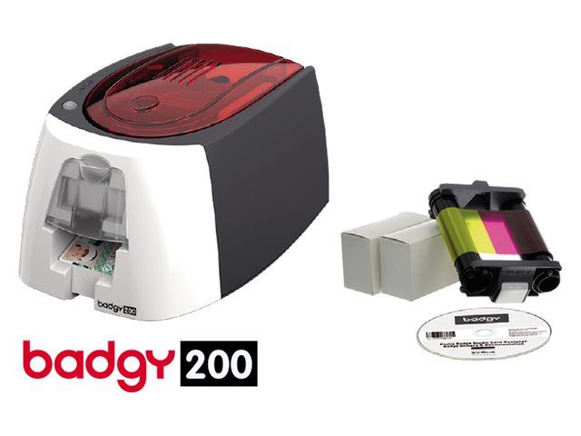 Badgy 200 - Imprimante cartes PVC et cartes plastiques