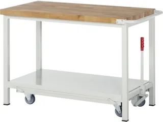 Werkbank 880x 1250x 700mm Beukenhouten Werkblad Legbord - 1