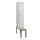 locker met bank,HxBxD 1950x300x815mm,1vak,vak B 300mm,draaigrendel