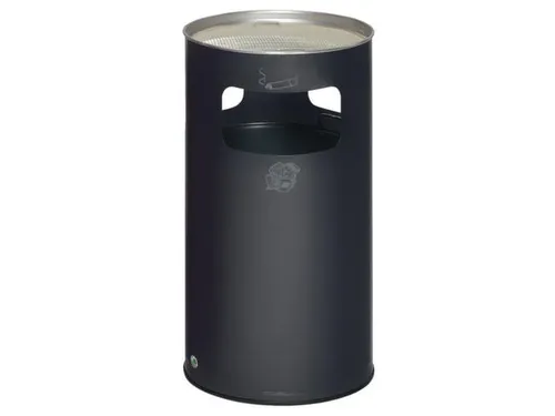 Combi-asbak Hxø 760X420Mm Rond Antraciet