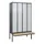 locker voor scheiding van kleding,HxBxD 2120x1200x815mm,4vak