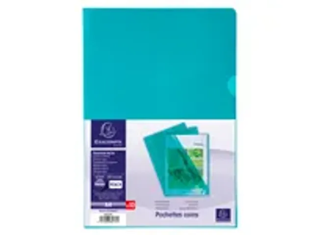OUTLET PK 10 L-map glad PVC 13/100 A4 groen
