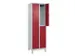 dubbeldekse locker,HxBxD 1950x600x500mm,2x2vak.,vak B 300mm