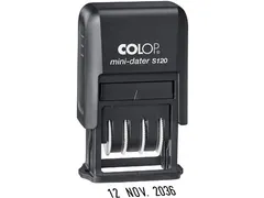 stempel mini-dater S120N, Frans