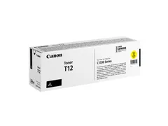 Cartouche toner Canon T12 jaune