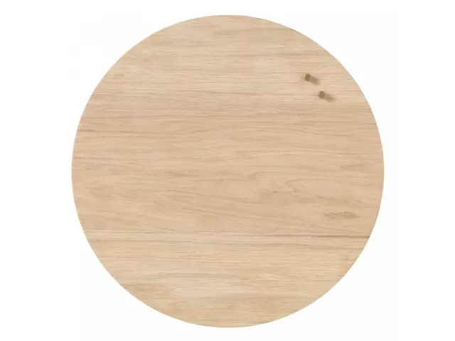 Glasmagneetbord Naga rond 45cm eiken
