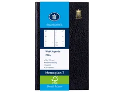 Agenda 2026 Ryam Memoplan 7 Suprema 7dagen/2pagina's zwart