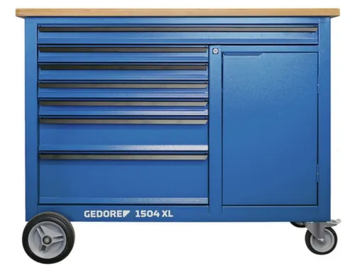 1504 XL-S-198 AGRAR werkbank met 198-delig basisassortiment