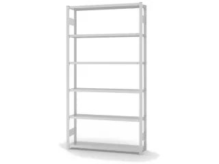 magazijnstelling,grondveld,HxBxD 2500x1360x335mm,vakl. 175kg - 2
