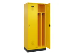 locker voor scheiding van kleding,HxBxD 1950x800x500mm,2vak