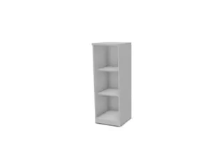 kantoorstelling,HxBxD 1155x400x445mm,MP-lichtgrijs - 4