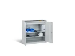 bijzetkast,HxBxD 1000x1000x500mm,2xinlegbodem,1lade(n),cilinderslot