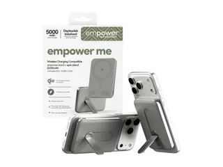 PanzerGlass empower by empower Bank w. Spin Stand | 5000mAh | - 3