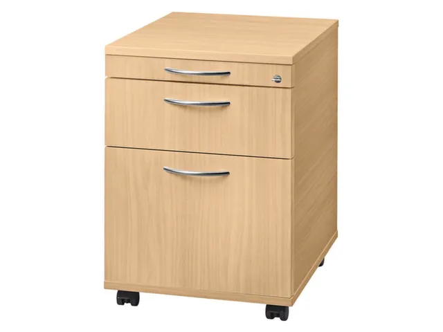 Ladenblok Beuken 590x430x580mm Pennenlade 1lade Hangmappenframe