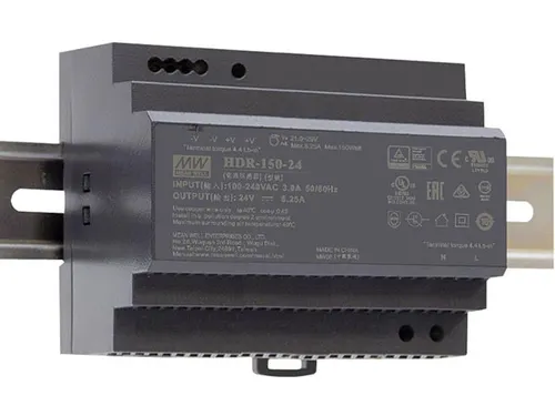 Voeding - 1 Uitgang - 150 W - Din-Railmontage - 48 V - Voor Industriee