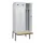 locker met bank,voor scheiding van kleding,HxBxD 2120x900x815mm,3vak
