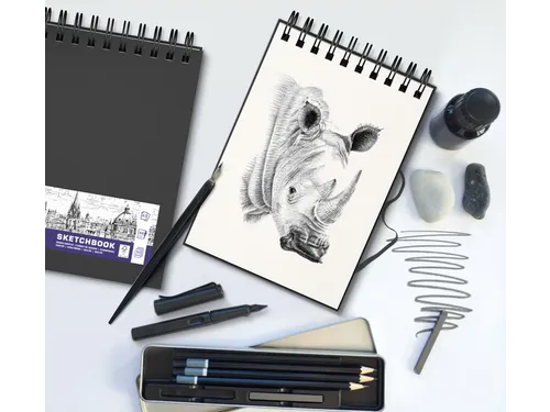 Schetsboek Oxford A4 50vel 100gr spiraal