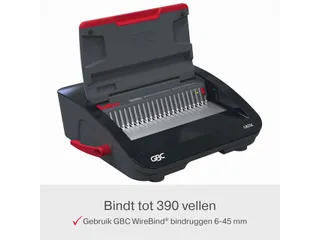 GBC Inbindmachine CombBind CB25E Elektrisch 21-gaats 450 vel - 6