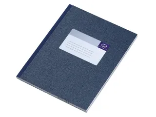 Notitieboek Djois Atlanta gelijmd 210x165mm 160blz lijn blauw - 2
