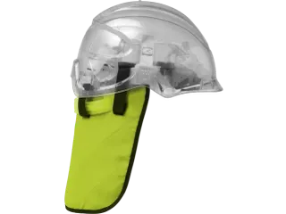 Inuteq Neckcool Helmet Basic Koelnekflap Geel - 4