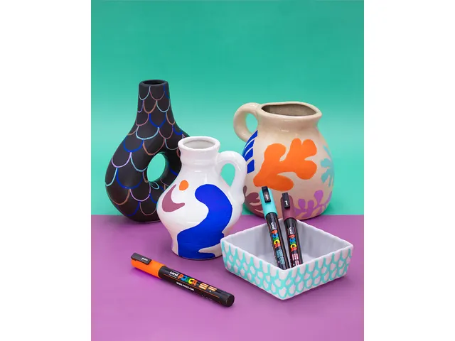 Verfstift Posca PC1MC Extra Fijne punt 0,7-1,0mm grijs