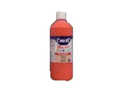 Plakkaatverf Creall Basic lichtrood 500ml