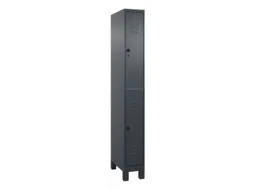 dubbeldekse locker,HxBxD 1950x250x500mm,1x2vak.,vak B 250mm
