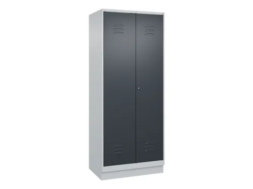 locker voor scheiding van kleding,HxBxD 1950x800x500mm,2vak