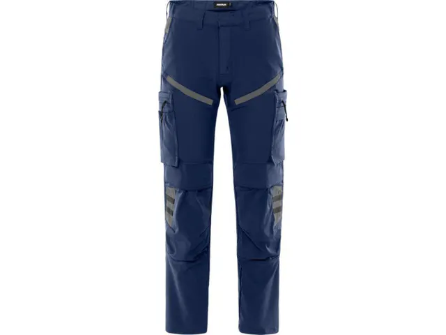 Fristads 2653 POLY broek, marineblauw/grijs, maat C146, per stuk