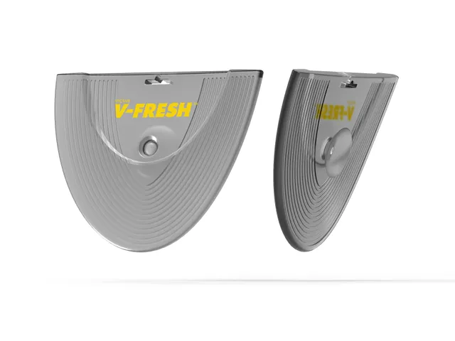 V-Fresh Luchtverfrisser Houder Citrus Mango Geel