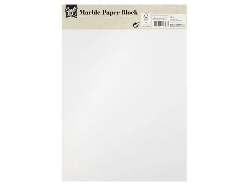 Hobbykarton CraftID A4 175gr marmer 16 vel