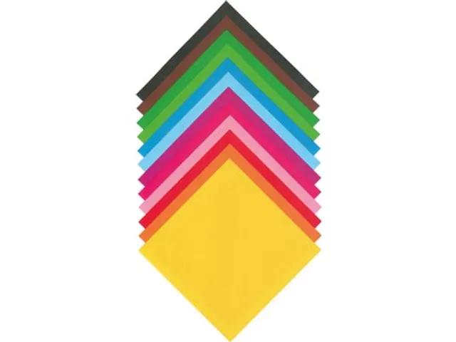 Vouwblaadjes ft 13 x 13 cm