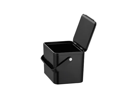 Afvalbak Deco Food Waste Caddy 4 Liter Zwart
