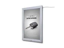 LED Outdoor Posterhouder A1 Zilver