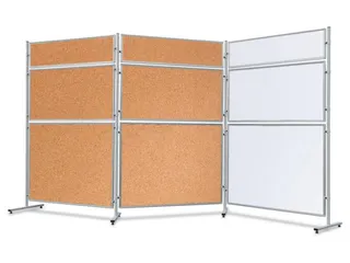 Presentatiewand Hxb 60X120Cm Aluminium Frame Kurk - 3