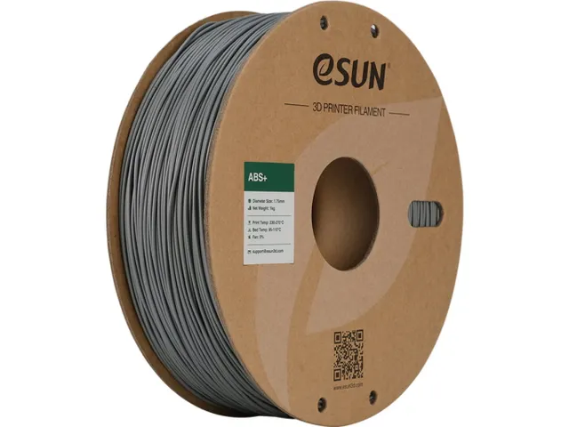 eSUN 3D printer Filament ABS+ 1,75mm Zilver 1kg