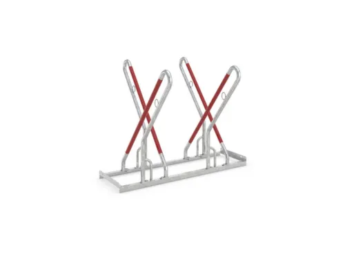 fietsenrek,L 1080mm,2x2instelplaatsen,gebruik tweezijdig