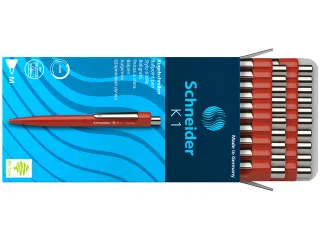 Drukbalpen Schneider K1 Rood - 2