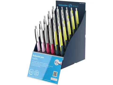 Stylo à bille Schneider Haptify affichage 30x NL-FR