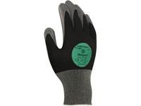 Handschoen HyFlex 11-421, Maat 8 Nylon Grijs Zwart