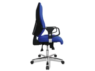 Draaistoel Koninklijk Blauw H X B X D 450-570X 500X 460Mm Incl. Armleu - 2